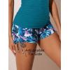 imageMiYang Twist Front Tankini Swimsuits for Women 2025 Flattering Tummy Control Ribbed TwoPiece Bathing SuitsBeige Teal Lush