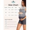 imageSummer Mae Maternity Bodysuit for Women Ribbed Pregnancy Jumpsuit Romper Sleeveless Tank Top Short Stretchy Shapewear Unitard