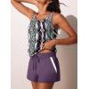 imageSummer Mae Blouson Womens Tankini Swimsuits Tummy Control Modest 2025 Two Piece with Sporty Pockets Bathing SuitsBohemia  Game Board