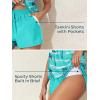 imageSummer Mae Blouson Womens Tankini Swimsuits Tummy Control Modest 2025 Two Piece with Sporty Pockets Bathing SuitsBright Green