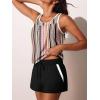 imageSummer Mae Blouson Womens Tankini Swimsuits Tummy Control Modest 2025 Two Piece with Sporty Pockets Bathing SuitsOrange Bohemian