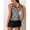 imageSummer Mae Blouson Womens Tankini Swimsuits Tummy Control Modest 2025 Two Piece with Sporty Pockets Bathing SuitsReligious Customs