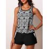 imageSummer Mae Blouson Womens Tankini Swimsuits Tummy Control Modest 2025 Two Piece with Sporty Pockets Bathing SuitsReligious Customs
