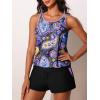 imageSummer Mae Blouson Womens Tankini Swimsuits Tummy Control Modest 2025 Two Piece with Sporty Pockets Bathing SuitsStarry Sky