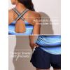 imageSummer Mae Modest Tankini Swimsuits for Women 2025 Two Piece Bathing Suits with Sporty Pockets Boy Shorts for Tummy ControlGradient Stripes