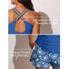 imageSummer Mae Modest Tankini Swimsuits for Women 2025 Two Piece Bathing Suits with Sporty Pockets Boy Shorts for Tummy ControlPaisley Petals