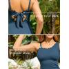 imageSummer Mae One Shoulder Womens One Piece Swimsuit Ribbed Scalloped Swim Suits Slimming Full Coverage Modest Bathing SuitDenim Blue