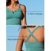 imageSummer Mae Tankini Swimsuits for Women Bathing Suits Top Ruched Two Piece Tummy Control Round Neck with VWire Swim SuitsSolitary Silhouette Bloom