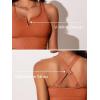imageSummer Mae Tankini Swimsuits for Women Bathing Suits Top Ruched Two Piece Tummy Control Round Neck with VWire Swim SuitsTropic Sketch