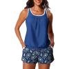 Blue Paisley Print
