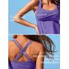 imageMiYang Tankini Swimsuits for Women 2025 Tummy Control Modest Flowy Two Piece Bathing Suits Top with Pockets ShortsStarry Sky