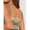 imageSummer Mae Maternity Bikini Skirt TwoPiece High Waist Swimsuit Side Tie Builtin Short Bathing Suit Pregnancy SwimwearMint