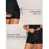 imageSummer Mae Maternity TwoPiece Halter Swimsuit Tankini VNeck Side Tie Bathing Suit Pregnancy High Waist SwimwearBlack