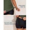 imageSummer Mae Maternity TwoPiece Halter Swimsuit Tankini VNeck Side Tie Bathing Suit Pregnancy High Waist SwimwearOlive