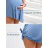 imageSummer Mae Plus Size Maternity One Piece Swim Dress Tie Side Pregnancy Swimsuit VNeck Bathing Suit for WomenBaby Blue