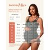 imageSummer Mae Ribbed Maternity Swimsuit One Piece Buttons Pregnancy Bathing Suit Ruched Side Drawstring SwimwearBalsam Green