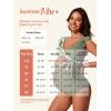 imageSummer Mae Ruffle Sleeves Maternity Swimsuit One Piece VNeck Pregnancy Bathing Suits Wrap Tie Side Ruched Swimwear for WomenBlack