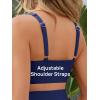 imageSummer Mae Twist Maternity Bikini Two Piece Pregnancy Swimsuits Cutout Bathing Suit High Waisted Ruched SwimwearForest