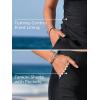 imageSummer Mae VNeck Women Tankini Swimsuits TwoPiece with Side Pockets Swim Shorts 2025 TieBack Straps Bathing SuitsBlack