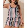 imageSummer Mae Plus Size Swim Romper Women One Piece Swimsuit Blouson Bathing Suit with Pockets 2025 Modest SwimwearOrange Bohemian