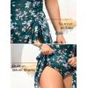 imageSummer Mae Plus Size Swimsuit for Women One Piece Swim Dress Tummy Control Bathing Suit with Flowy Skirt Modest SwimwearSummer Fruits