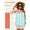 imageSummer Mae Plus Size Swimsuits for Women Two Piece Tankini Sets Tummy Control Bathing Suit Swimwear with ShortsGradient Starry Sky