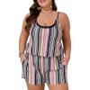 imageSummer Mae Plus Size Swim Romper Women One Piece Swimsuit Blouson Bathing Suit with Pockets 2025 Modest SwimwearOrange Bohemian