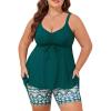 Green Floral Print