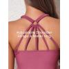 imageMiYang Maternity Tankini Swimsuit Criss Cross Back Bathing Suit Ruched Tie Side Pregnancy Swimwear Two PiecePink Flower