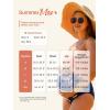 imageSummer Mae Maternity High Waist Swimsuit Ruffle Hem Bikini Bathing Suit Shirred Bandeau Two Piece Pregnancy SwimwearPink Flamingo