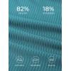 imageSummer Mae Maternity Ribbed TwoPiece Swimsuit Front Knot Crop Top Bikini High Waisted Pregnancy Bathing SuitLagoon