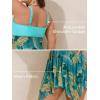 imageSummer Mae Plus Size Swimsuit for Women Two Piece Bathing Suit with Boyshorts Modest Swimdress Flowy Tankini Mesh SkirtEarly Autumn