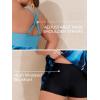 imageSummer Mae Women Plus Size Two Piece Tankini Swimsuits Flowy Bathing Suits Tummy Control Swimwear with ShortsBlue Aurora