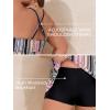 imageSummer Mae Women Plus Size Two Piece Tankini Swimsuits Flowy Bathing Suits Tummy Control Swimwear with ShortsOrange Bohemian