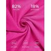 imageSummer Mae Scalloped Maternity Swimsuit One Piece Ribbed Bathing Suit Cutout Ruched Pregnancy Swimwear Tie BackCerise