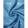 imageSummer Mae Maternity Swimsuit One Piece One Shoulder Ribbed Pregnancy Bathing SuitSky Blue