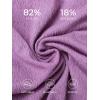 imageSummer Mae Maternity Swimsuit One Piece One Shoulder Ribbed Pregnancy Bathing SuitViolet