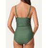 imageSummer Mae Nursing OnePiece Maternity Swimsuit Breastfeeding Swimsuit Pregnancy Swimwear Green Large