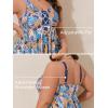 imageSummer Mae Plus Size Swimsuit for Women with Tie Two Piece Tummy Control Tankini Flowy Bathing Suit 2025 Swim Dress ShortsYellow Palm Leaves