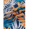 imageSummer Mae Plus Size Swimsuit for Women with Tie Two Piece Tummy Control Tankini Flowy Bathing Suit 2025 Swim Dress ShortsYellow Palm Leaves