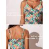 imageSummer Mae Womens Modest Tankini Swimsuits with Shorts 2025 Tummy Control Bathing Suits with Side Pockets SwimwearBloom Shadow