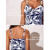 imageSummer Mae Womens Modest Tankini Swimsuits with Shorts 2025 Tummy Control Bathing Suits with Side Pockets SwimwearCerulean Whisper