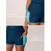imageSummer Mae Womens Tankini Swimsuits Ruched Tummy Control Bathing Suits Two Piece Swimwear with Sporty Shorts 2025Forest