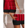 imageSummer Mae Womens Tankini Swimsuits with Shorts Ruffled Tummy Control Bathing Suits Modest 2025 SwimwearRuby