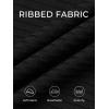 imageSummer Mae Ribbed Ruffle Maternity Swimsuit One Piece Cutout Pregnancy Bathing Suit Twist Back SwimwearBlack
