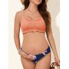 imageSummer Mae Ruffle Maternity Swimsuit TwoPiece Low Rise Bikini Shirred Smoked Pregnancy Bathing SuitBlooming Beauty