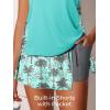 imageSummer Mae Blouson Tankini Swimsuits for Women Modest Tummy Coverage Bathing Suits with Skirt and Builtin ShortsGlow Leopard Palm