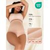 imageSummer Mae Maternity Underwear Soft Breathable HighWaist Pregnancy Seamless Over Bump Panties for WomenBlack skin light Grey3 Pc