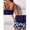 imageSummer Mae Blouson Womens Tankini Swimsuits Modest Tummy Coverage Bathing Suits Swim Shorts with PocketsCube