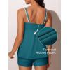 imageSummer Mae Modest Tankini Swimsutis for Women Two Piece Tummy Control Bathing Suits Ruched Front Tank Top Swim Suits 2026Lagoon